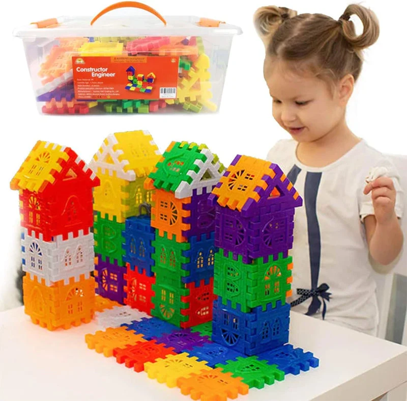 đ Waffle Interlocking Building Blocks - Image 5