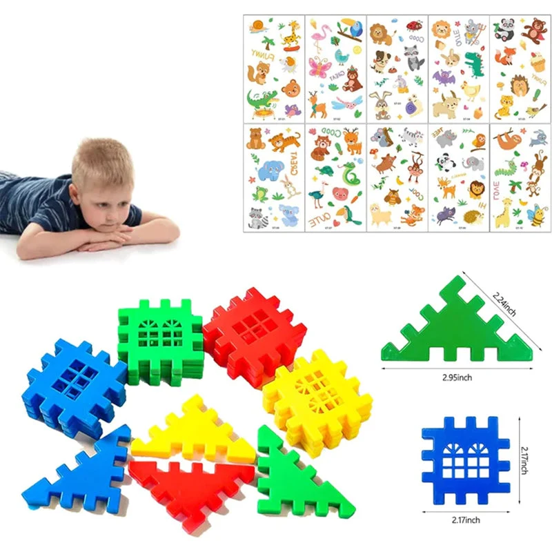 đ Waffle Interlocking Building Blocks - Image 8