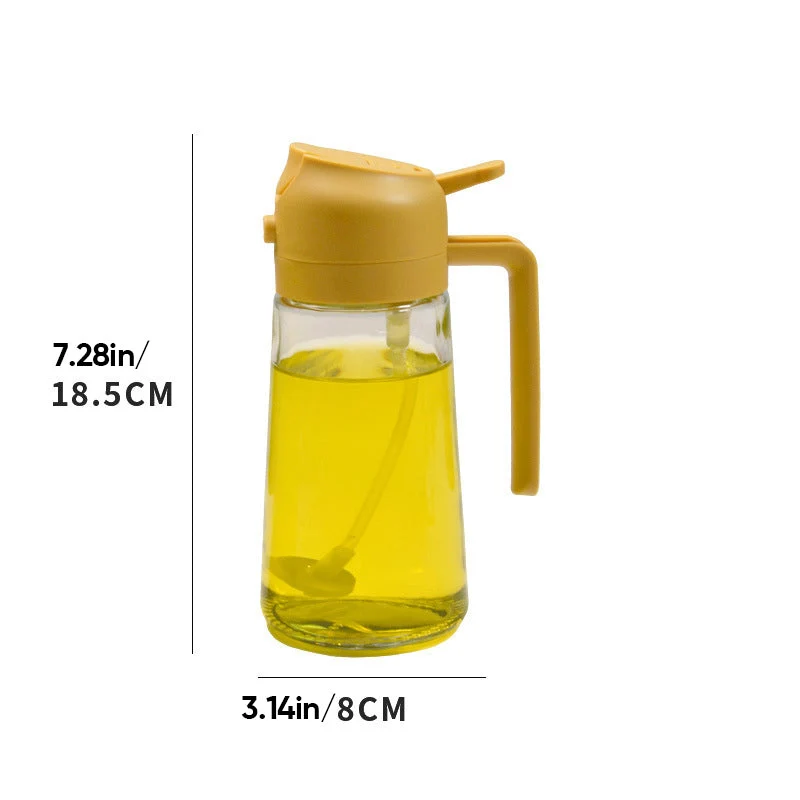 2-in-1 Glass Oil Sprayer and Dispenser - Image 13