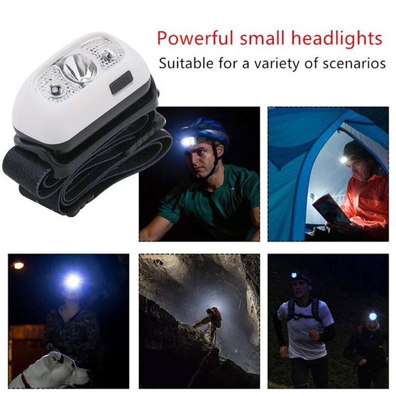 2023 Super Bright Light Sensor Mini Led Headlamp - Image 3
