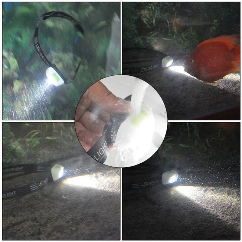 2023 Super Bright Light Sensor Mini Led Headlamp - Image 6