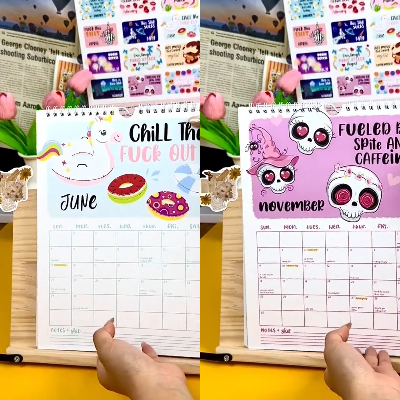 2025 Here We Fucking Go Again Calendar - Image 20