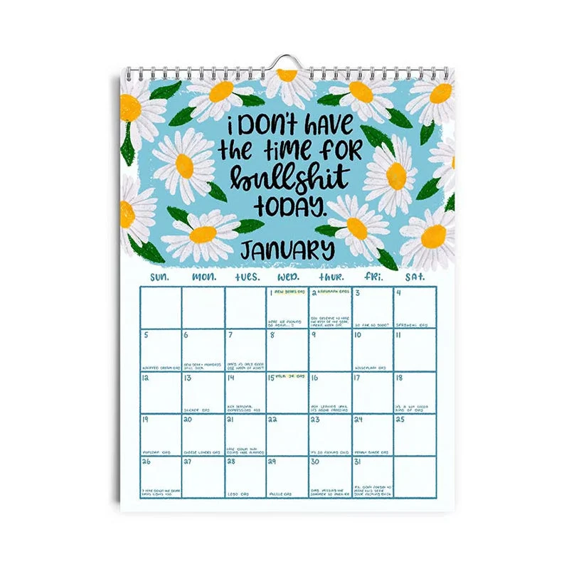 2025 Here We Fucking Go Again Calendar - Image 5