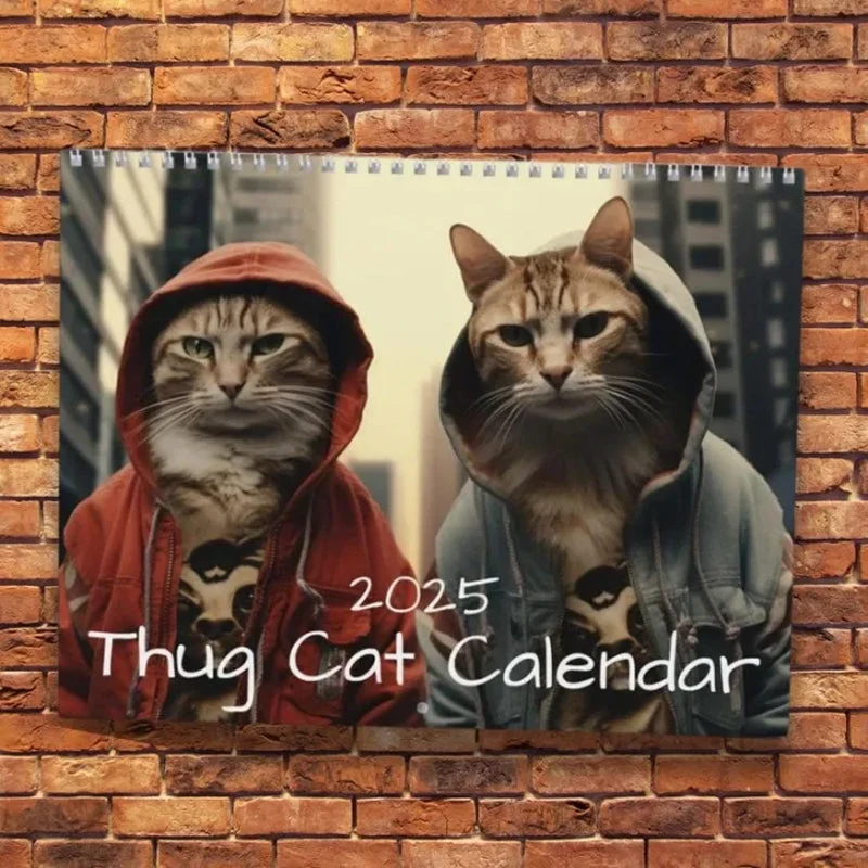 2025 Thug Cat Calendar - Image 3