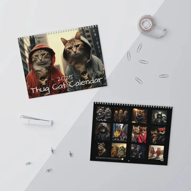 2025 Thug Cat Calendar - Image 6
