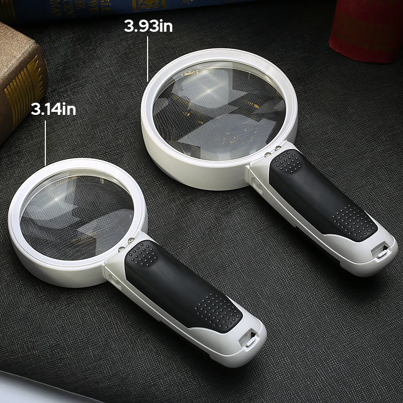 20X Optical Magnifying Glass With LED Light - Image 7