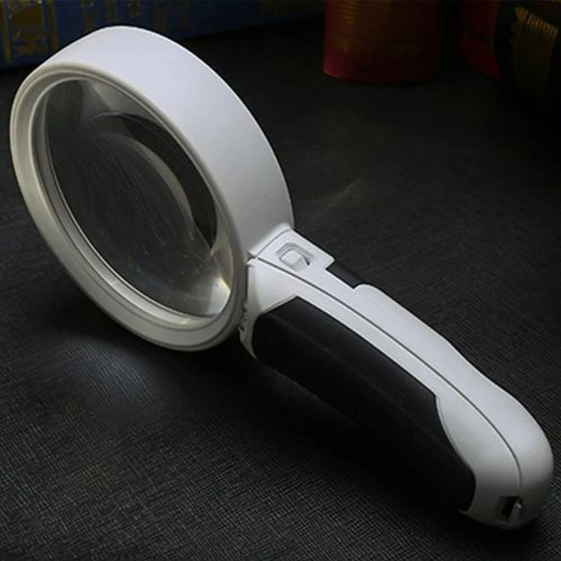 20X Optical Magnifying Glass With LED Light - Image 9