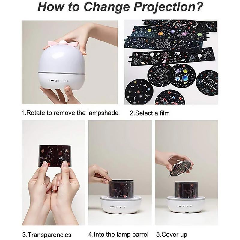 360 Rotation Starry Sky Projector - Image 5