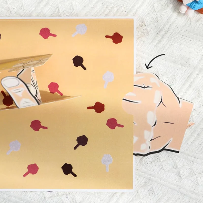 3D Funny Middle Finger Card - Image 3