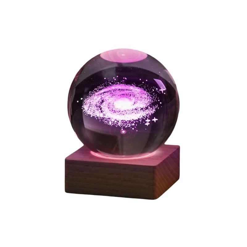 3D Galaxy Crystal Ball Nightlight Decorlamp - Image 11