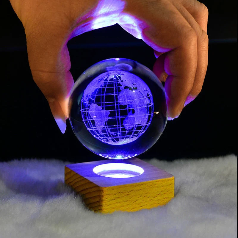 3D Galaxy Crystal Ball Nightlight Decorlamp - Image 5
