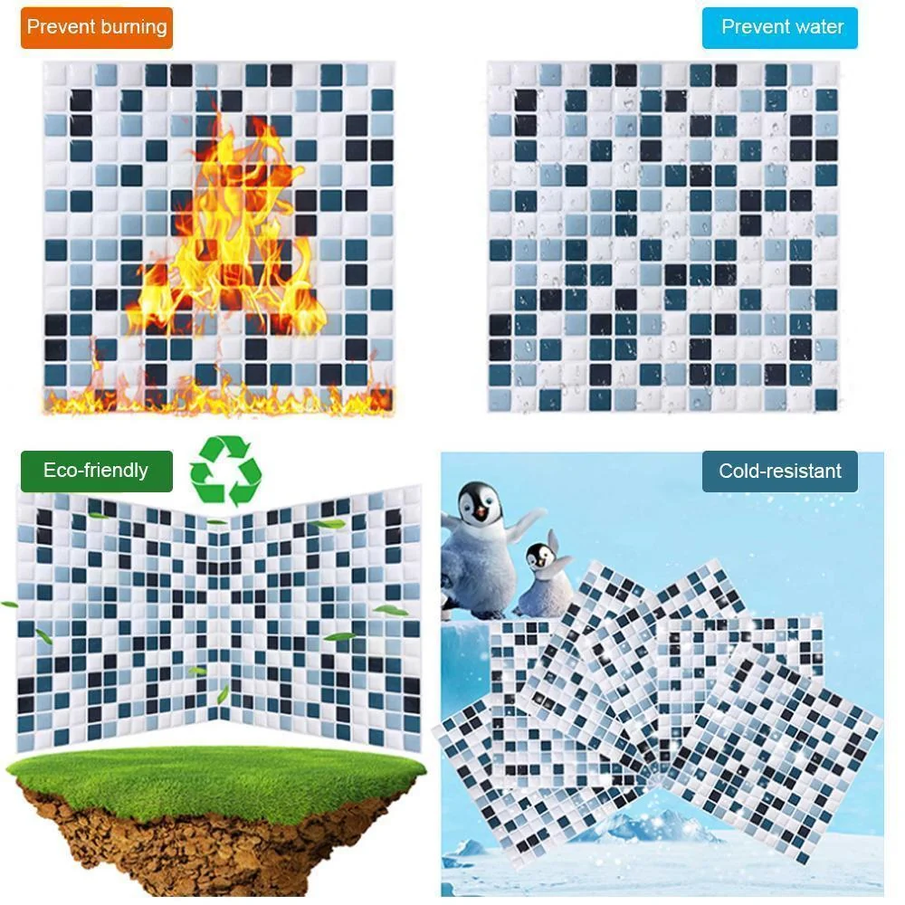 3D Mosaic Tile Self-adhesive Stickers - Image 5