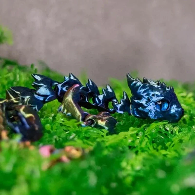 3D Printed Tiny Cute Dragon - Image 3