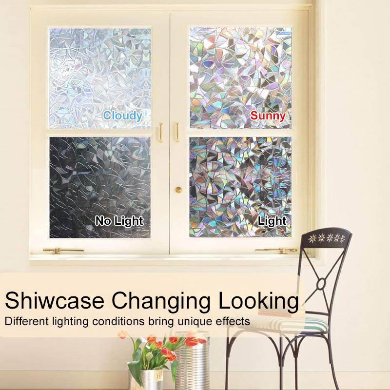 3D Rainbow Window Film，PVC refraction & No glue - Image 5