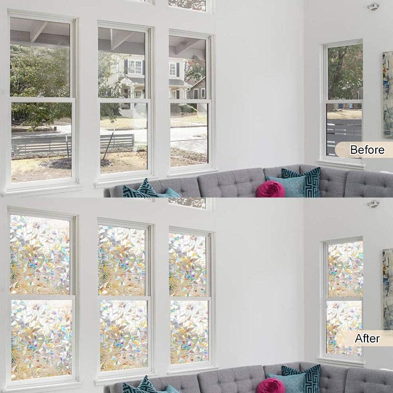3D Rainbow Window Film，PVC refraction & No glue - Image 6
