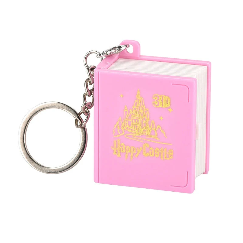 3D Stereoscopic Book Folding Pop-Up Book Keychain - Image 11