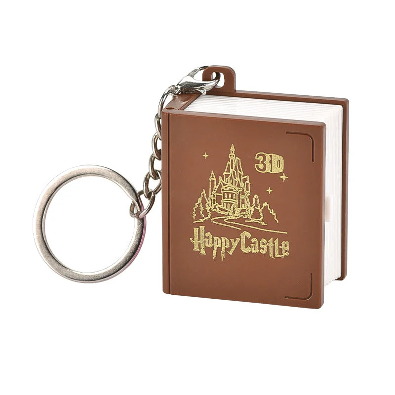 3D Stereoscopic Book Folding Pop-Up Book Keychain - Image 13