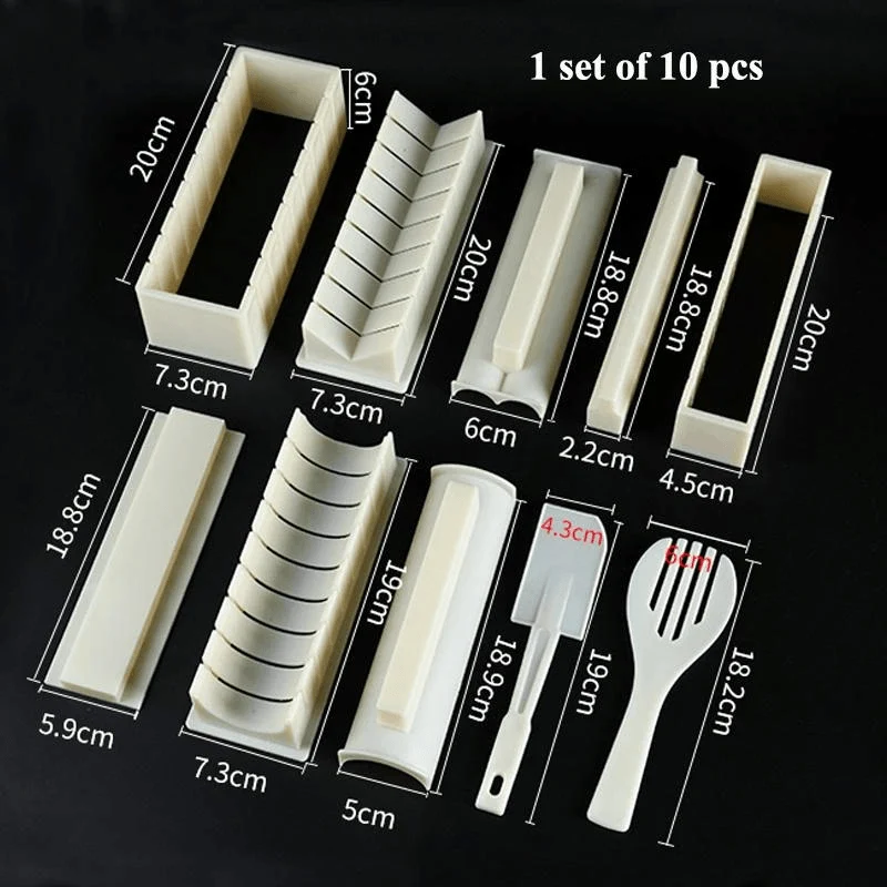 [4 Shapes!!] DIY Sushi Maker - Image 9