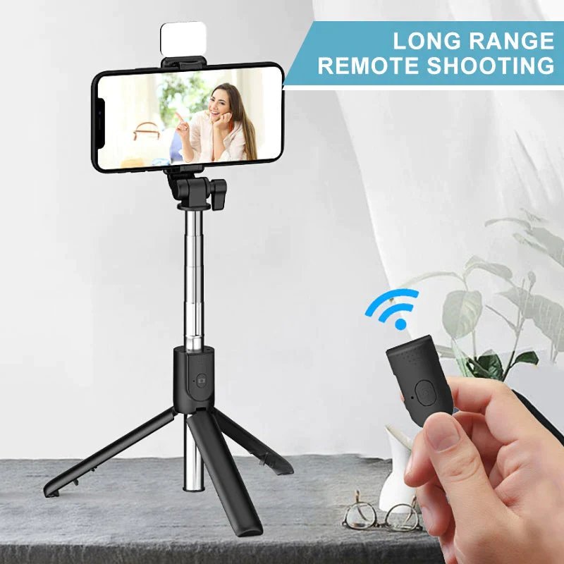 6 In 1 Wireless Bluetooth Selfie Stick - Image 10