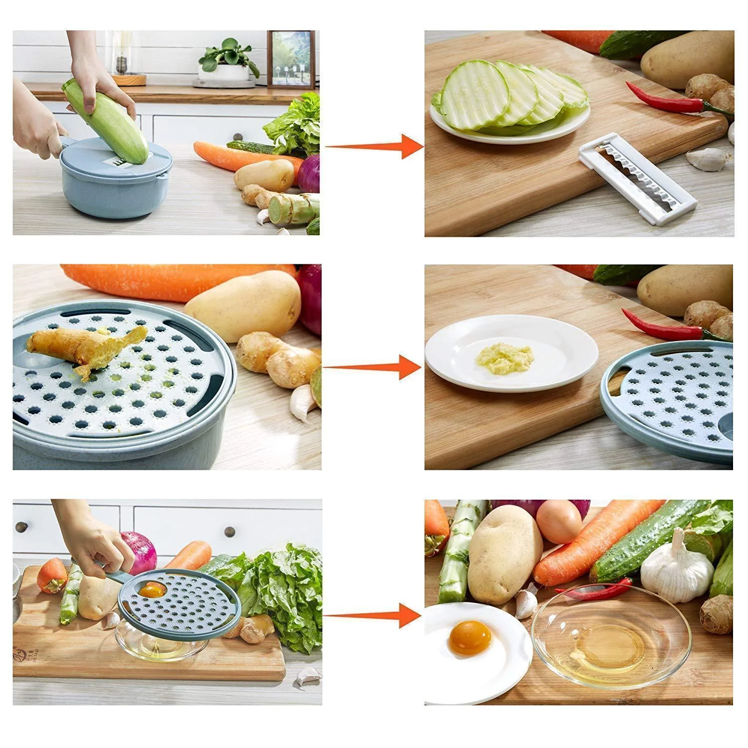 12-IN-1 Multi-Function Vegetable Slicer - Image 8