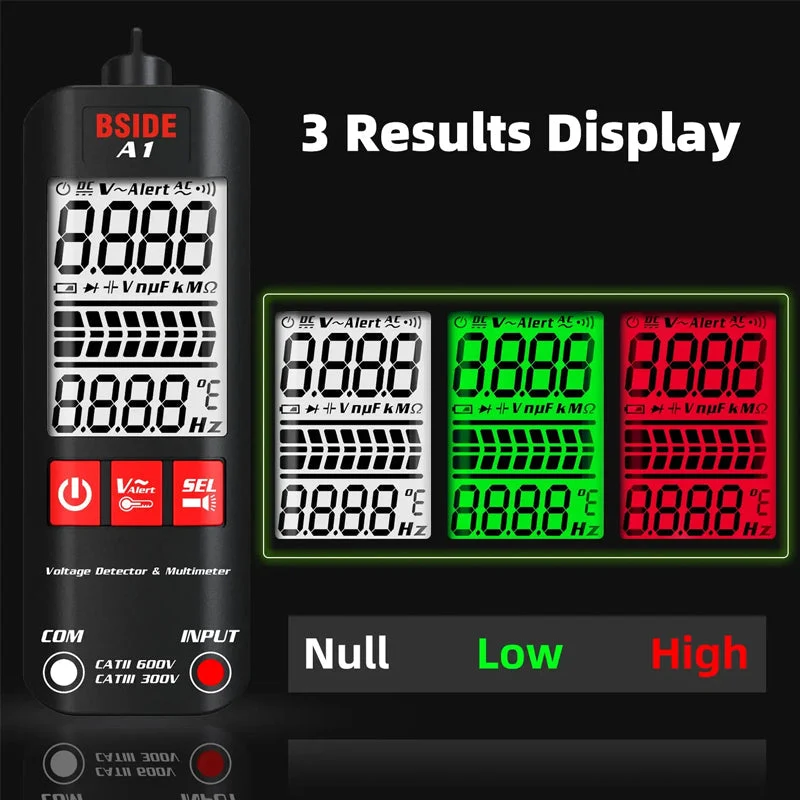 A1 Fully Automatic Anti-Burn Intelligent Digital Multimeter - Image 3