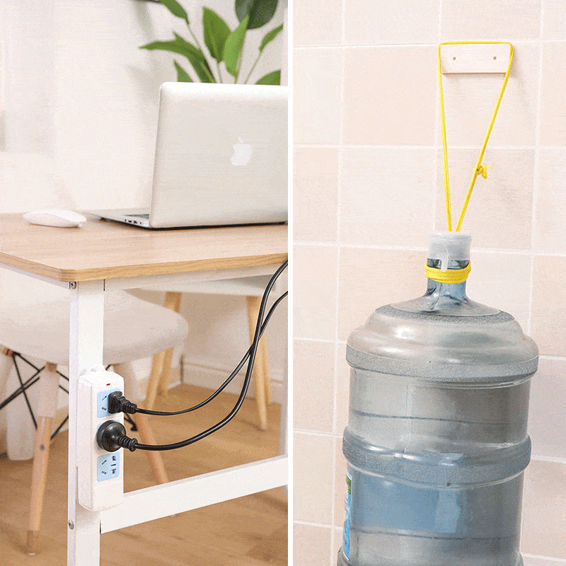 Adhesive Punch-free Socket Holder - Image 8