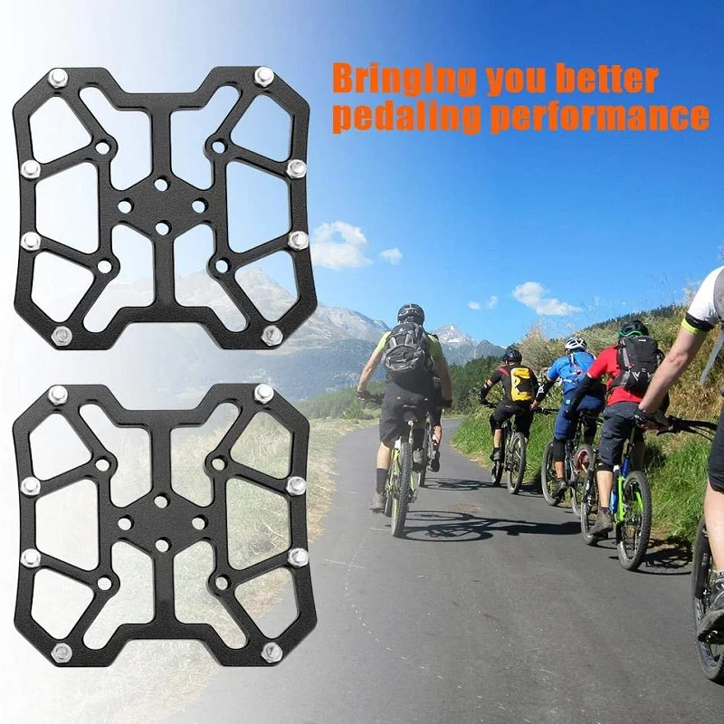 Aluminum Alloy Clipless Pedal Platform Adapters - Image 3