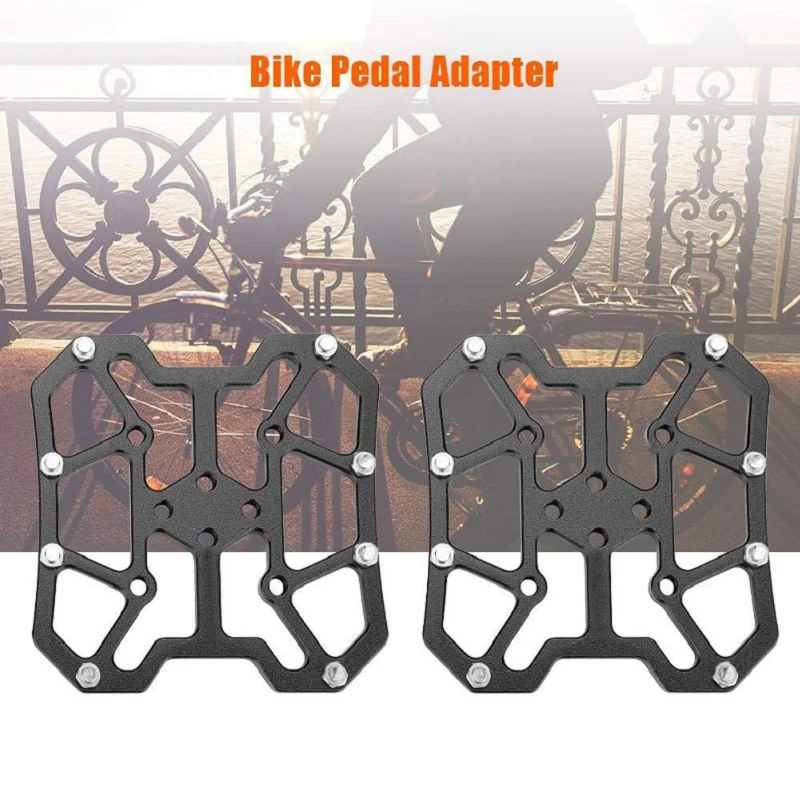 Aluminum Alloy Clipless Pedal Platform Adapters - Image 5