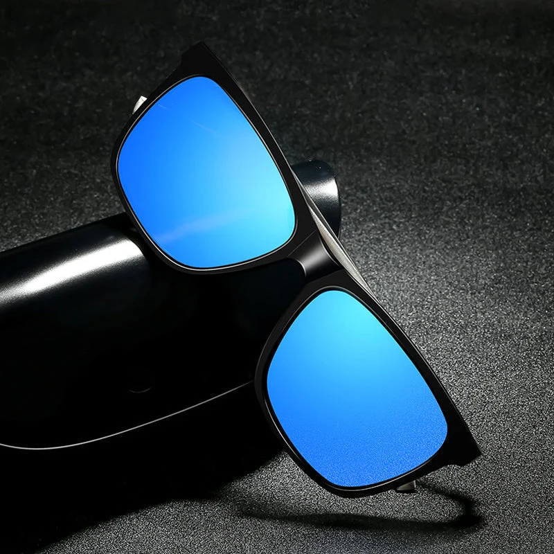 Aluminum Magnesium Frame Polarized Sunglasses - Image 5