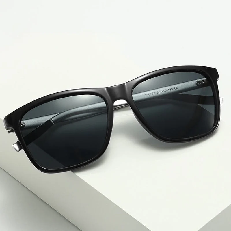 Aluminum Magnesium Frame Polarized Sunglasses - Image 7