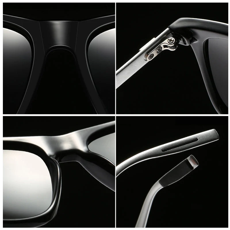 Aluminum Magnesium Frame Polarized Sunglasses - Image 8