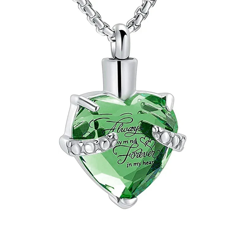 Always on My Mind Forever in My Heart-Urn Necklace - Image 18