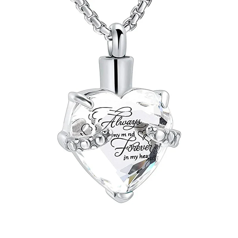 Always on My Mind Forever in My Heart-Urn Necklace - Image 19