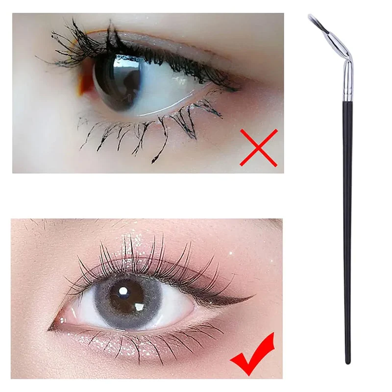 Angled Fan-shaped Eyelash Brush - Image 2