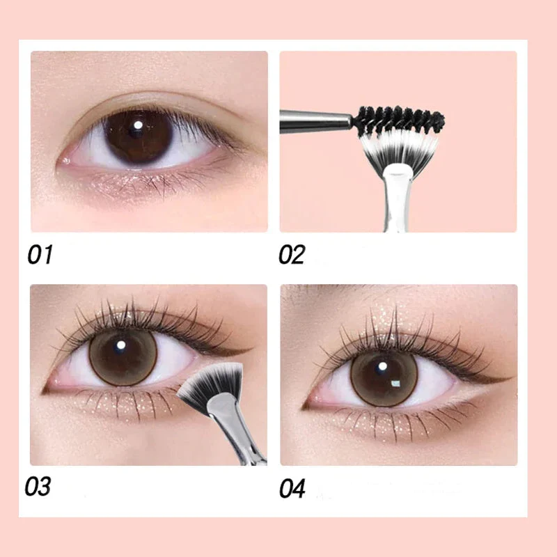 Angled Fan-shaped Eyelash Brush - Image 8