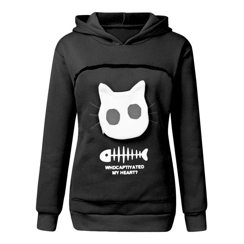 Animal Pouch Sweatshirt Hoodie - Image 3