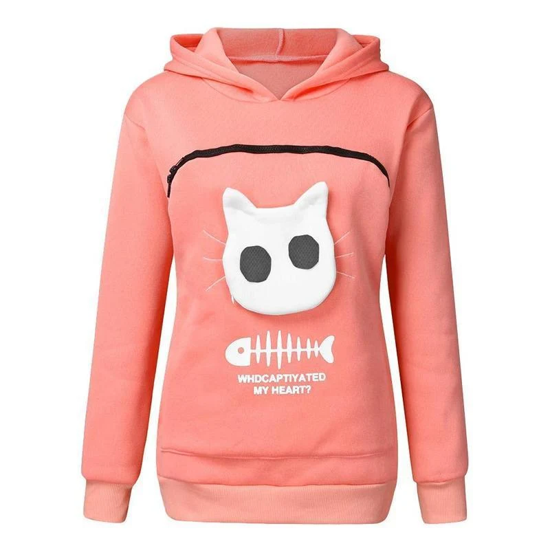Animal Pouch Sweatshirt Hoodie - Image 4