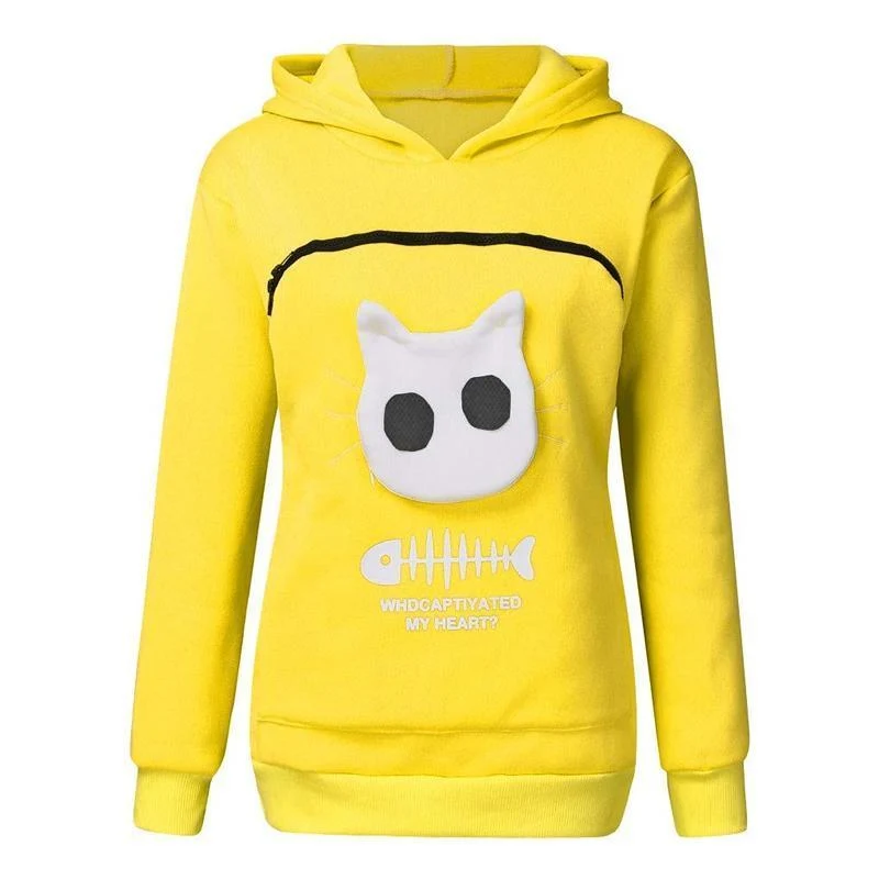 Animal Pouch Sweatshirt Hoodie - Image 5