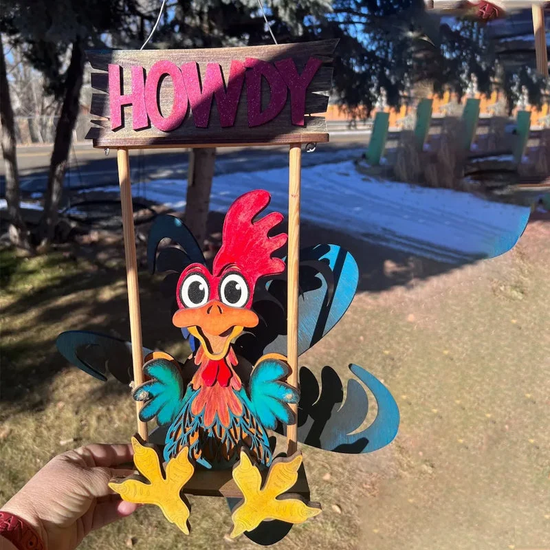 Animal Windmill Yard Art Decoration - Image 3
