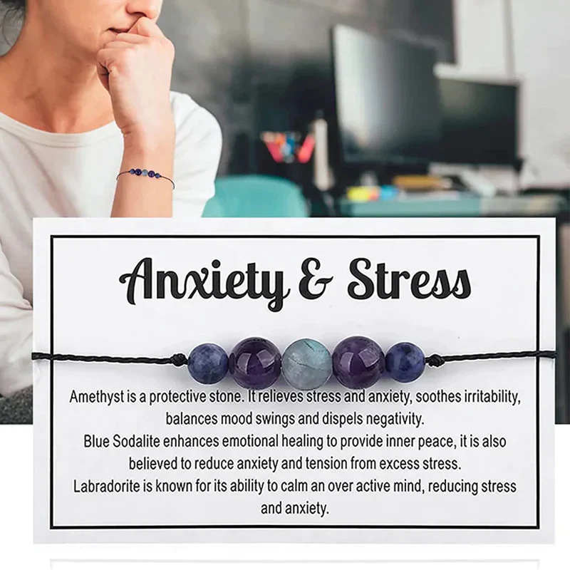 Anti Anxiety Stone Bracelet - Image 4