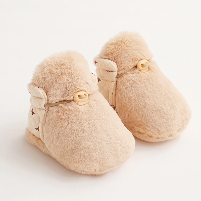 Baby Cartoon Plush Cotton Toddler Shoes - Image 9