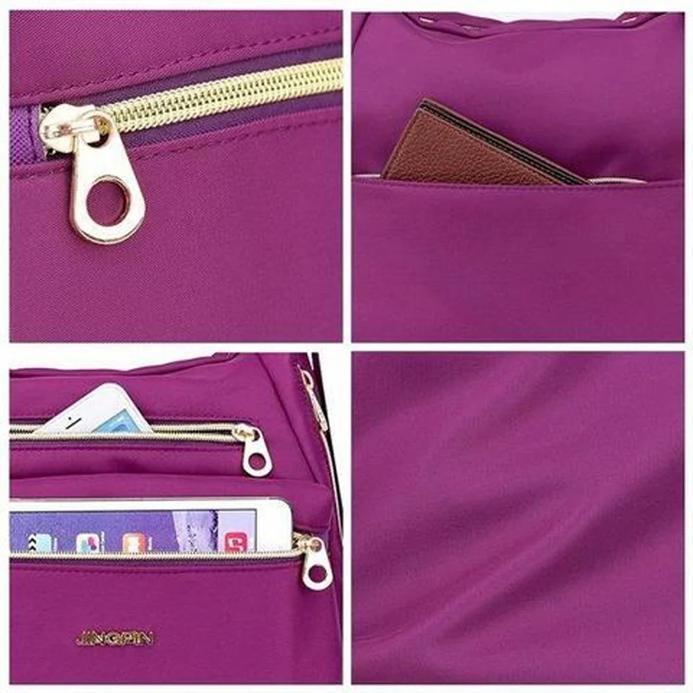 Bag with Double Zippers, Handbag and Shoulder Bag - Image 16