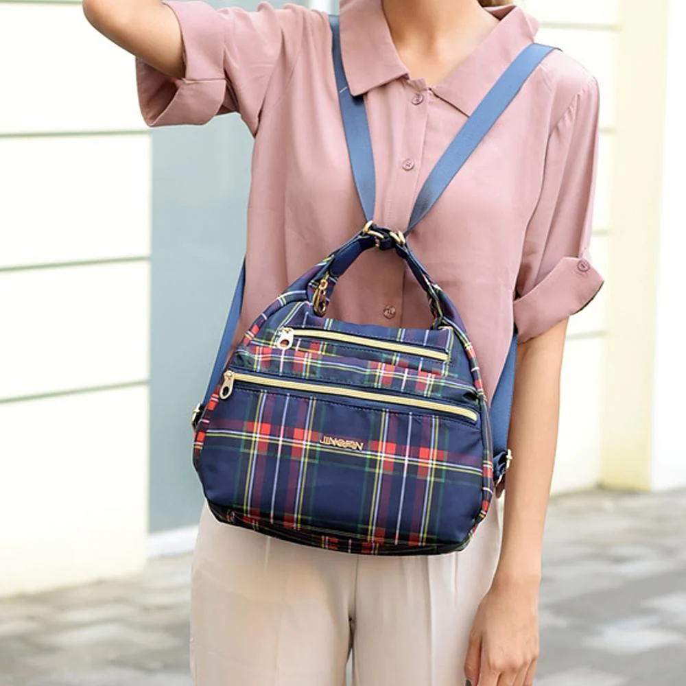 Bag with Double Zippers, Handbag and Shoulder Bag - Image 6