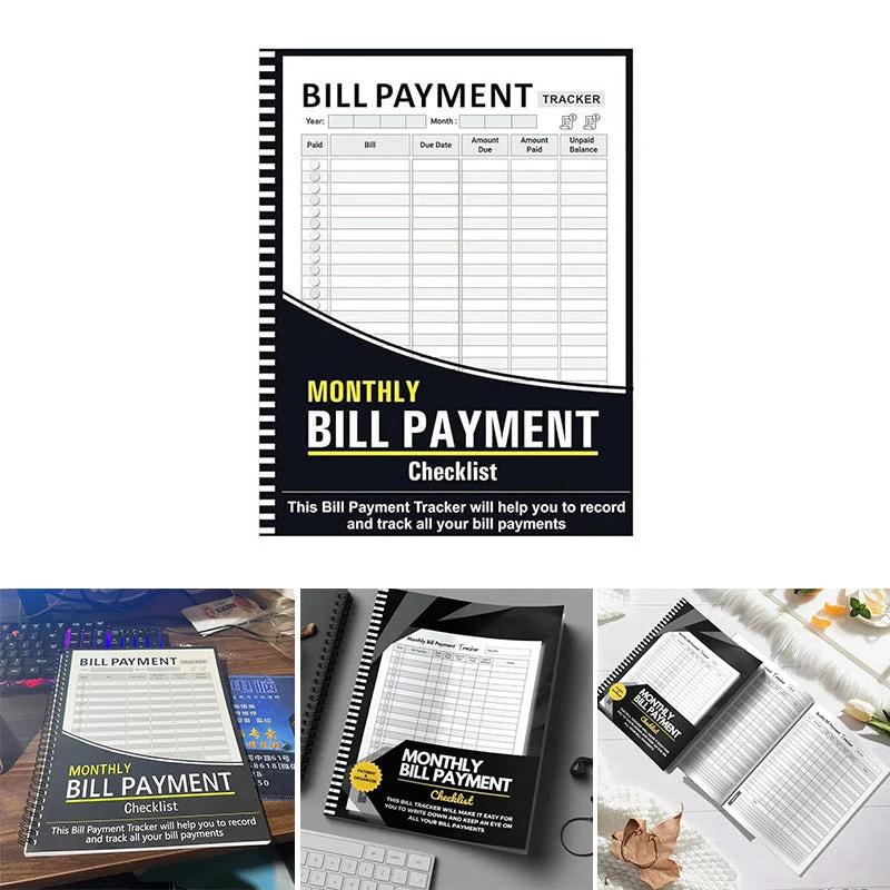 Bill Tracker Notebook & Cleaning Schedule Checklist - Image 3