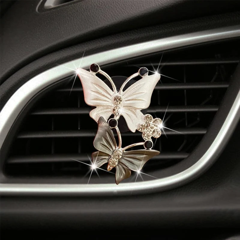 Bling Butterfly Car Accessories, Cute Car Air Freshener - Image 16