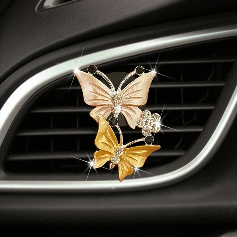Bling Butterfly Car Accessories, Cute Car Air Freshener - Image 18