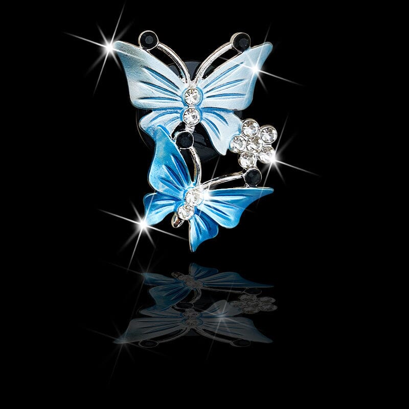 Bling Butterfly Car Accessories, Cute Car Air Freshener - Image 7