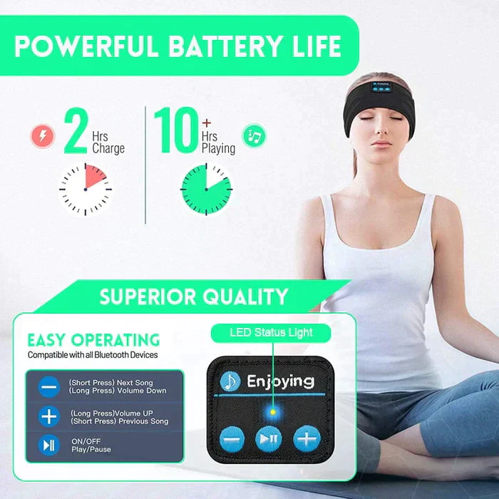 Bluetooth Sports Headband - Image 3
