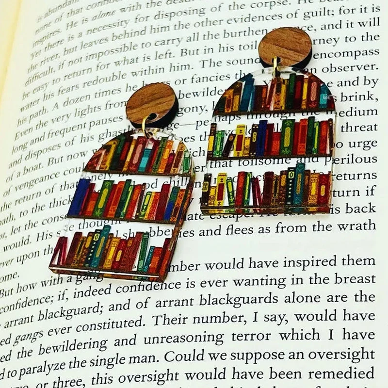 Book Earrings / Earrings For Book Lovers - Image 5