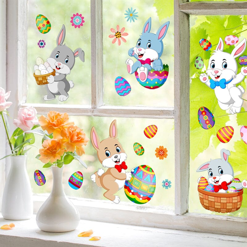 Bunny Egg Wall Sticker（2 pcs） - Image 2